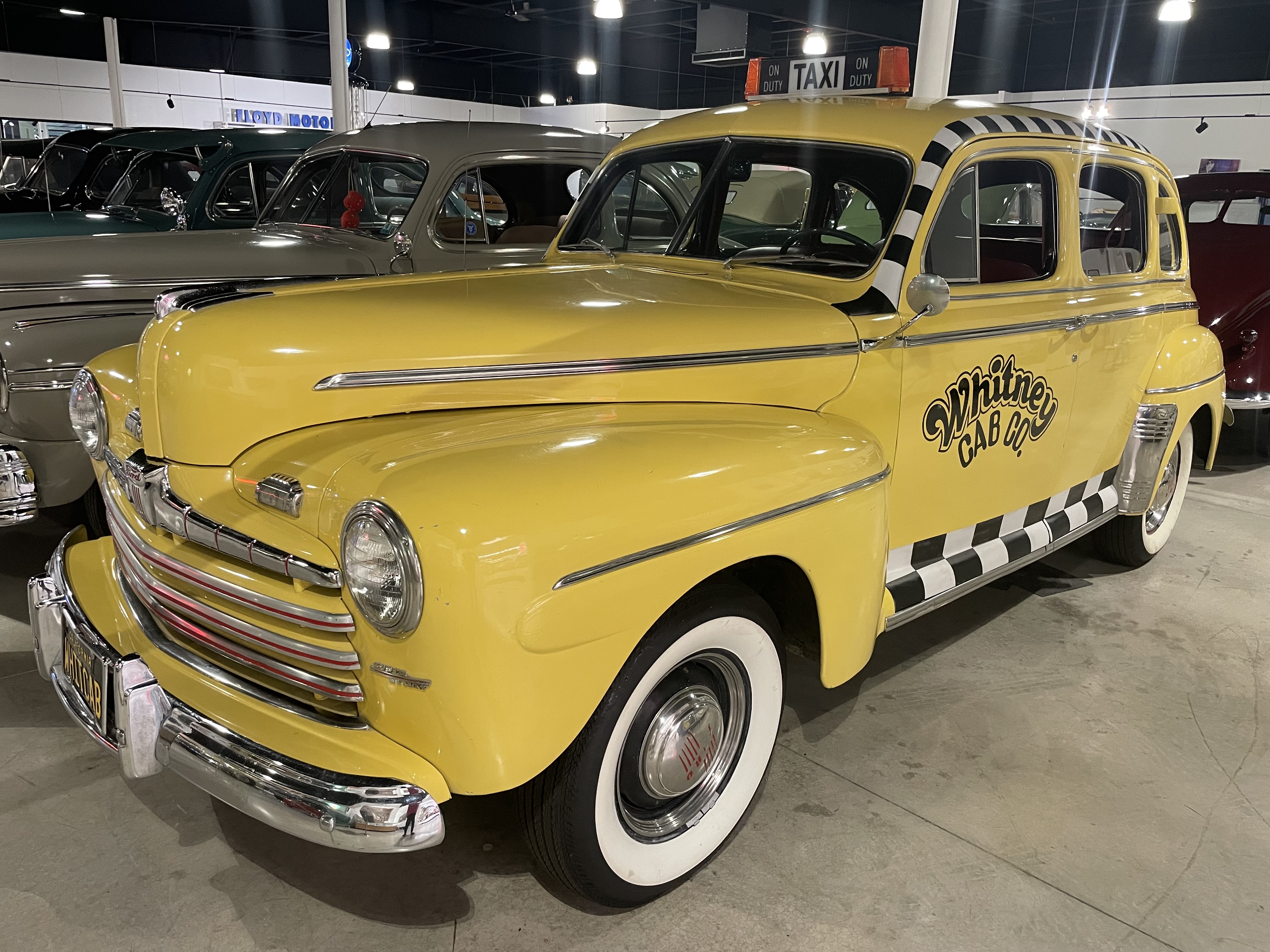 1946 Ford Super DeLuxe Fordor Sedan Taxi