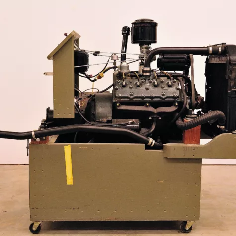 1940 Ford V-8 60 Engine on Run Stand