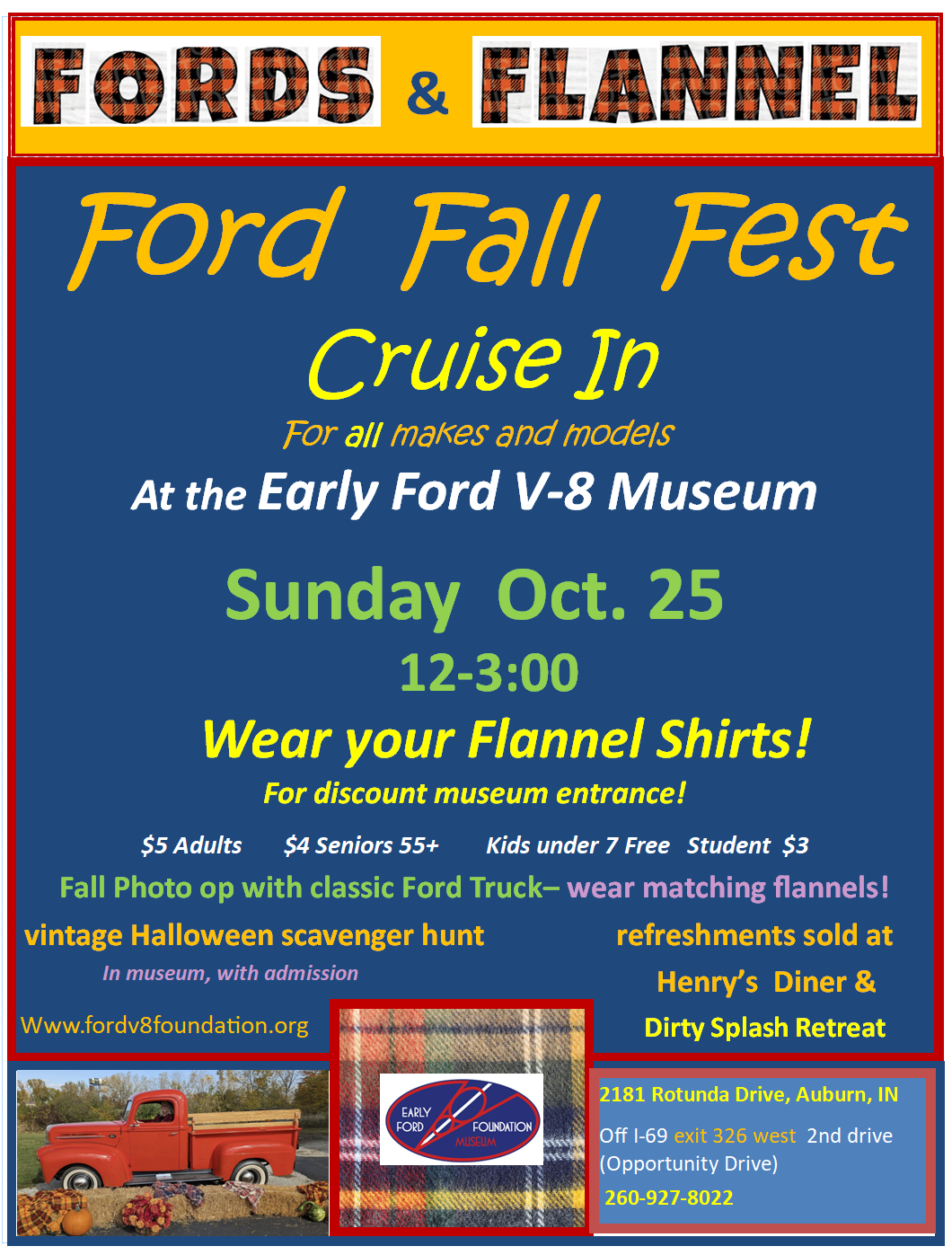 Ford Fall Fest Cruise In   
