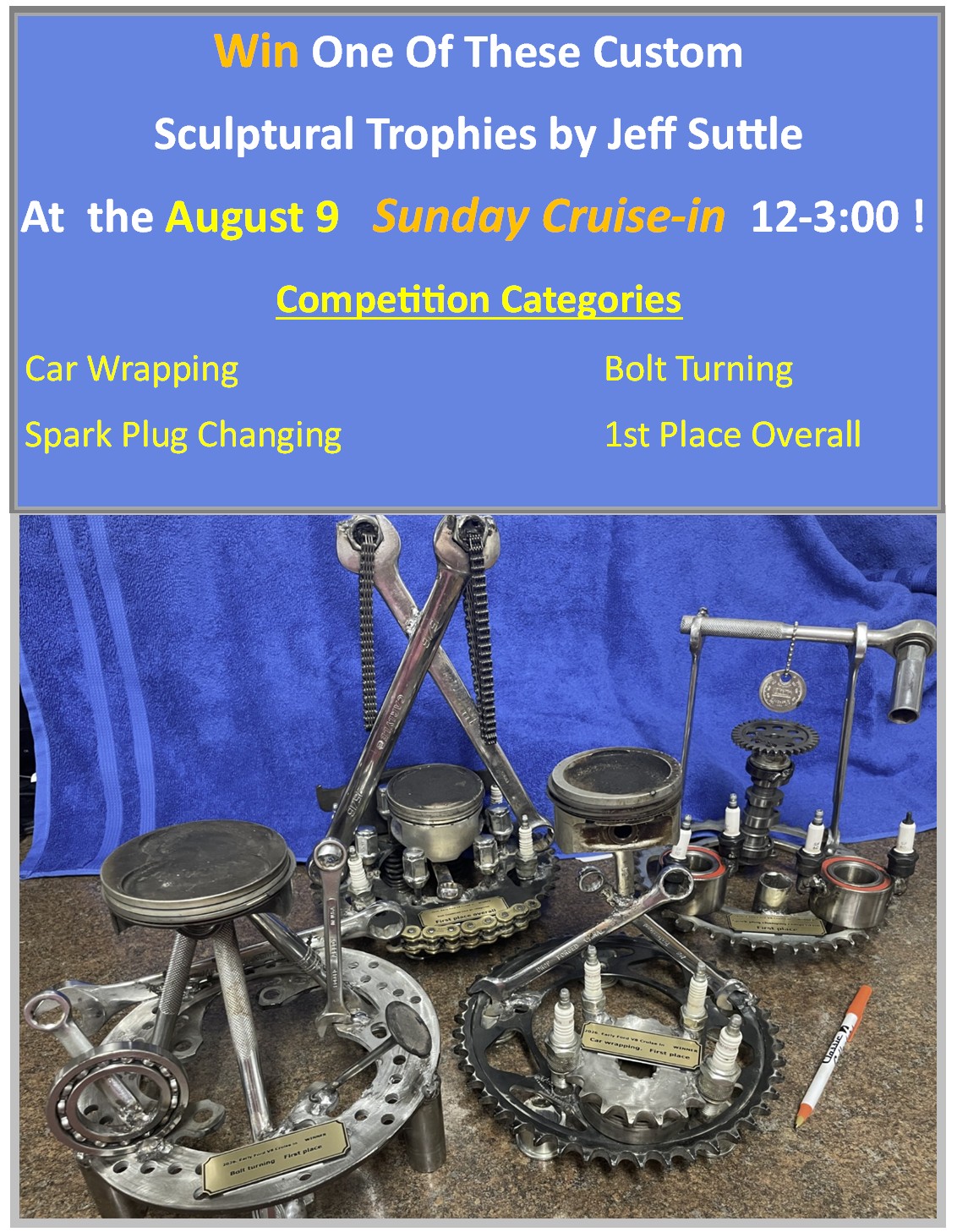 Sunday Cruise-ins at the EFV8 Museum! 