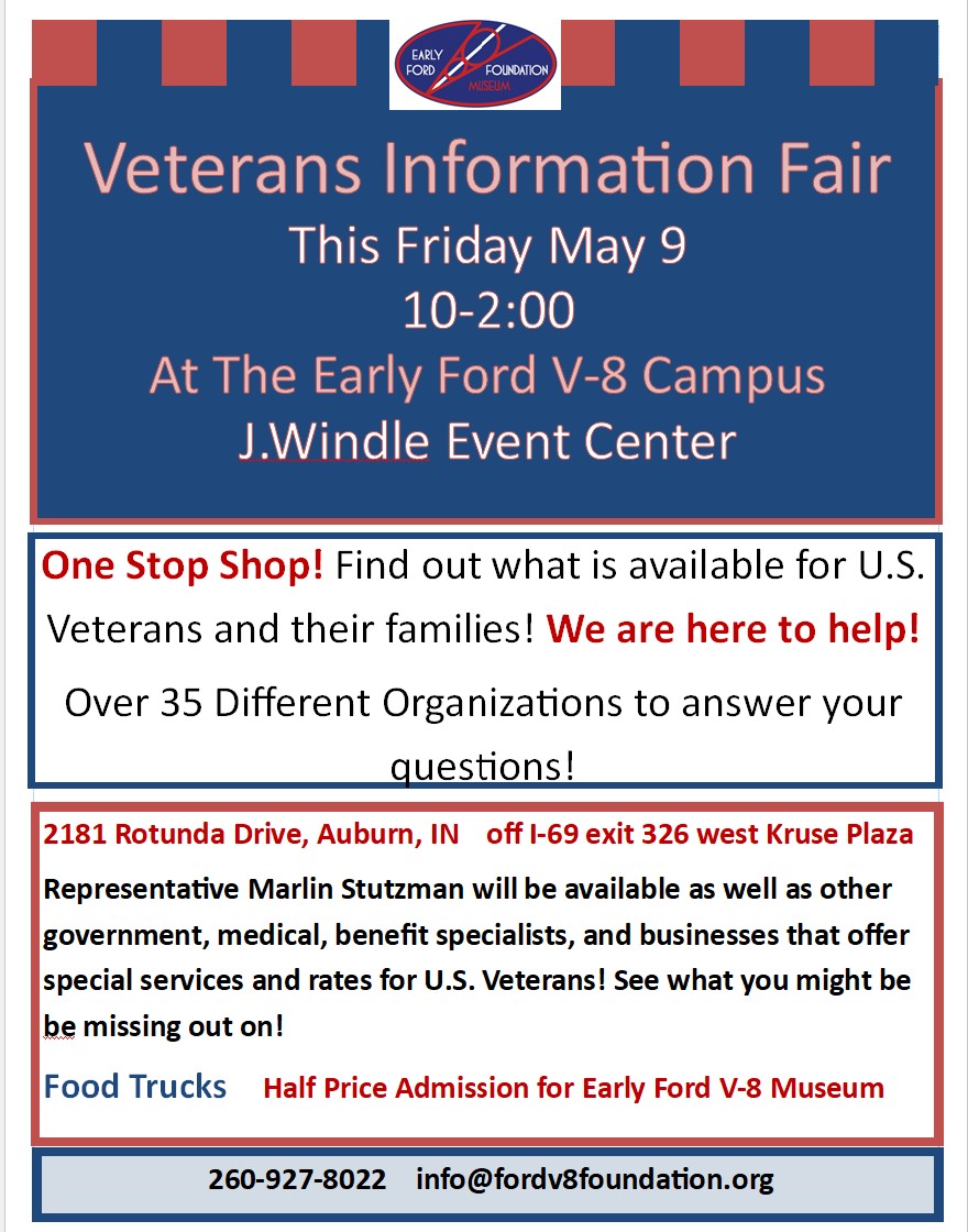 Veteran's Information Fair Friday May 9